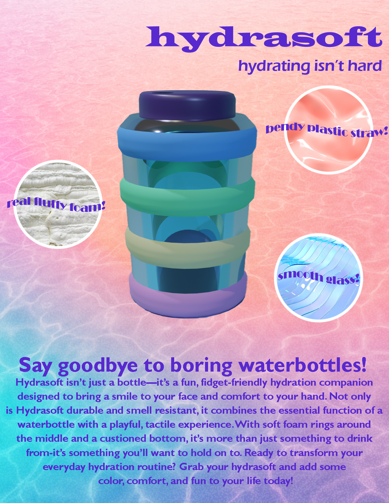 Waterbottle poster